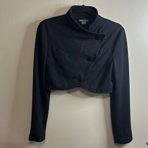 A/X Armani Exchange Black Double-Breasted Blazer